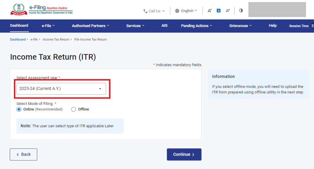 How To E-File ITR Online - Guide To Filing Income Tax Return, FY 2023-24 (AY 2024-25) 4 3