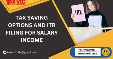 TAX SAVING OPTIONS AND ITR FILING FOR SALARY INCOME