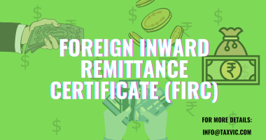 Foreign Inward Remittance Certificate (FIRC)