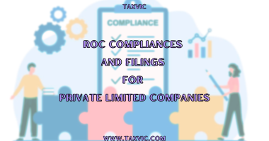 ROC Compliances for Private Limited Companies